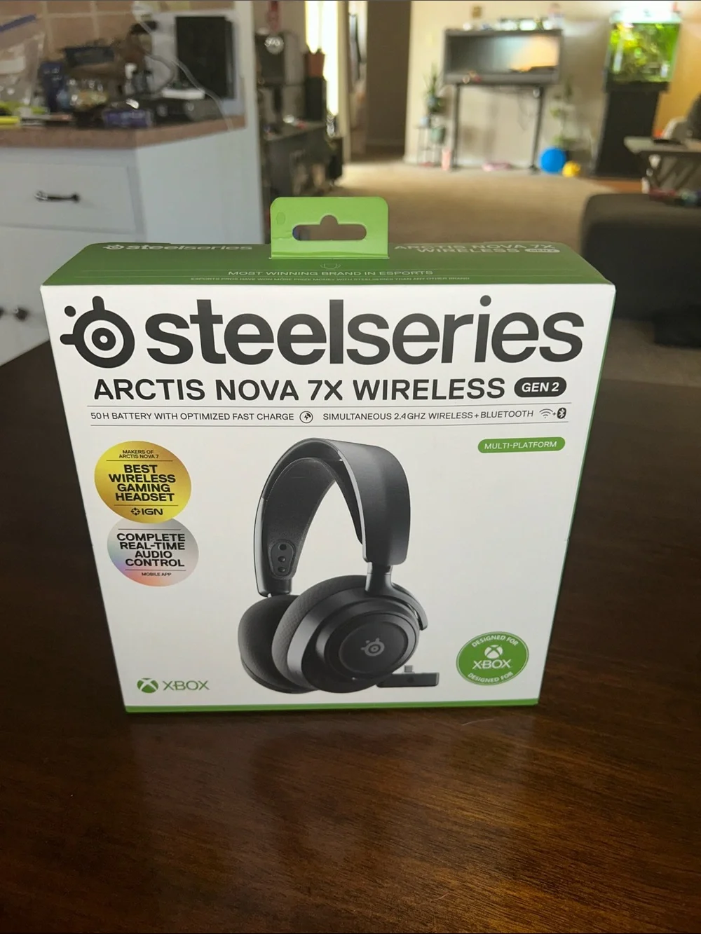 SteelSeries Arctis Nova 7X Wireless Gen 2 Headset - Black